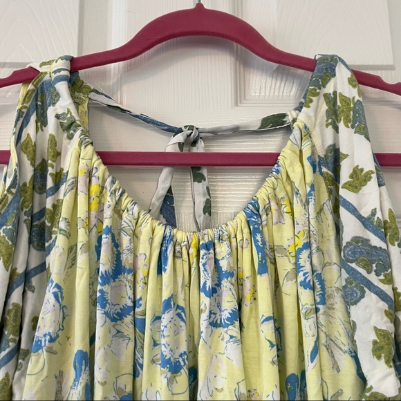 Free people yellow blouse - Picture 5 of 9